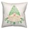 Lucky Leprechaun Banner Pillow 18" x 18" Throw Pillow